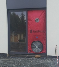Blower Door Messung in Heidelberg